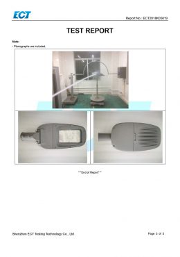 Sertifikat TES EK IP66